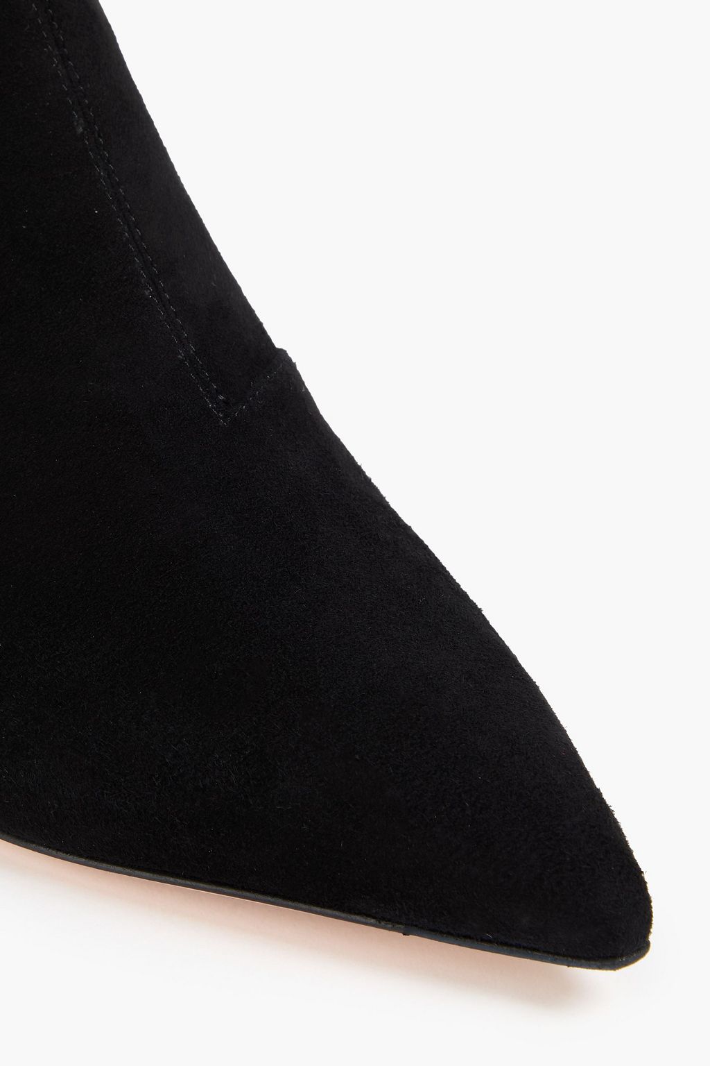 ROGER VIVIER Buckled suede sock boots