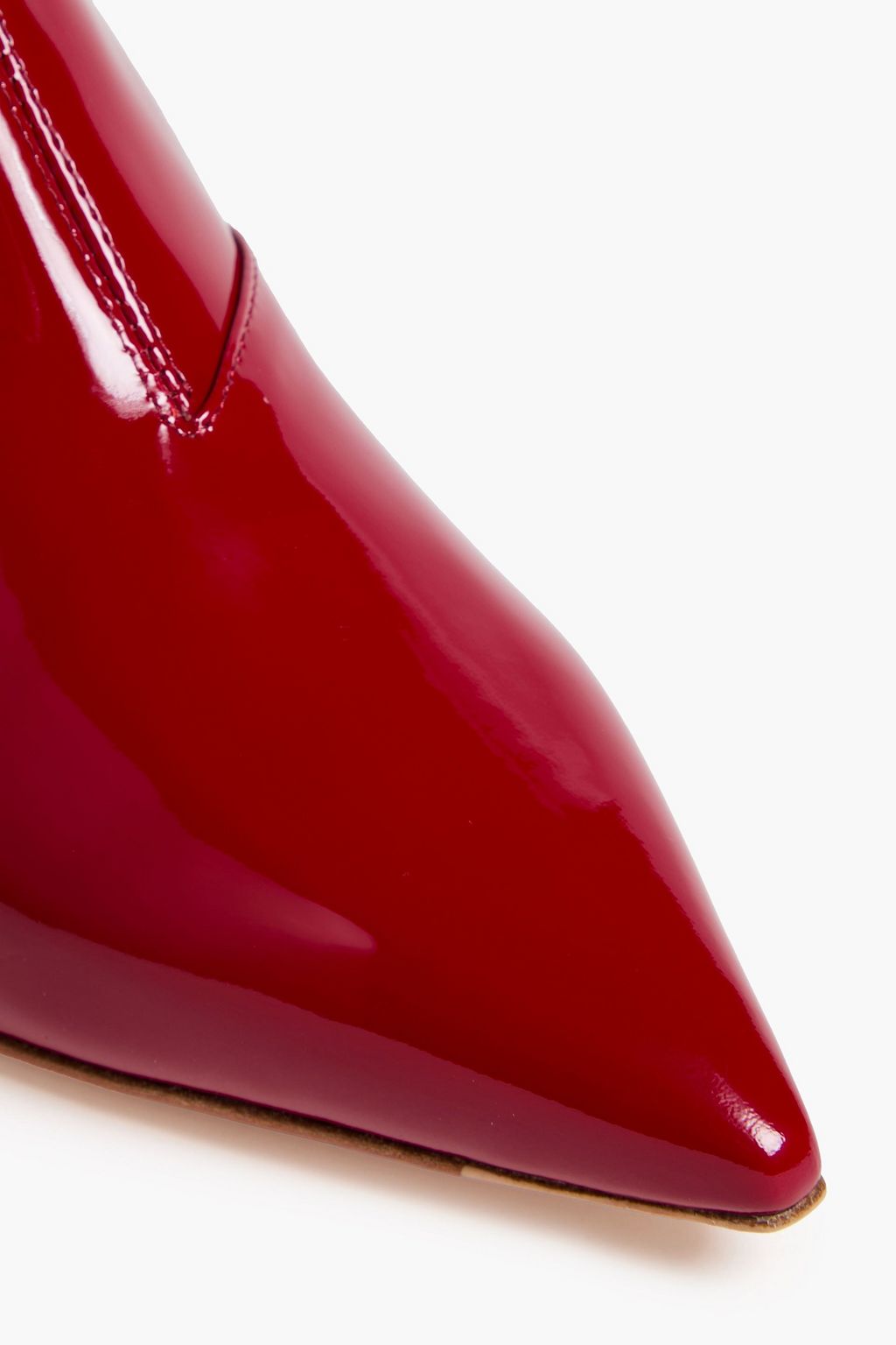 ROGER VIVIER Très Vivier buckled patent-leather ankle boots