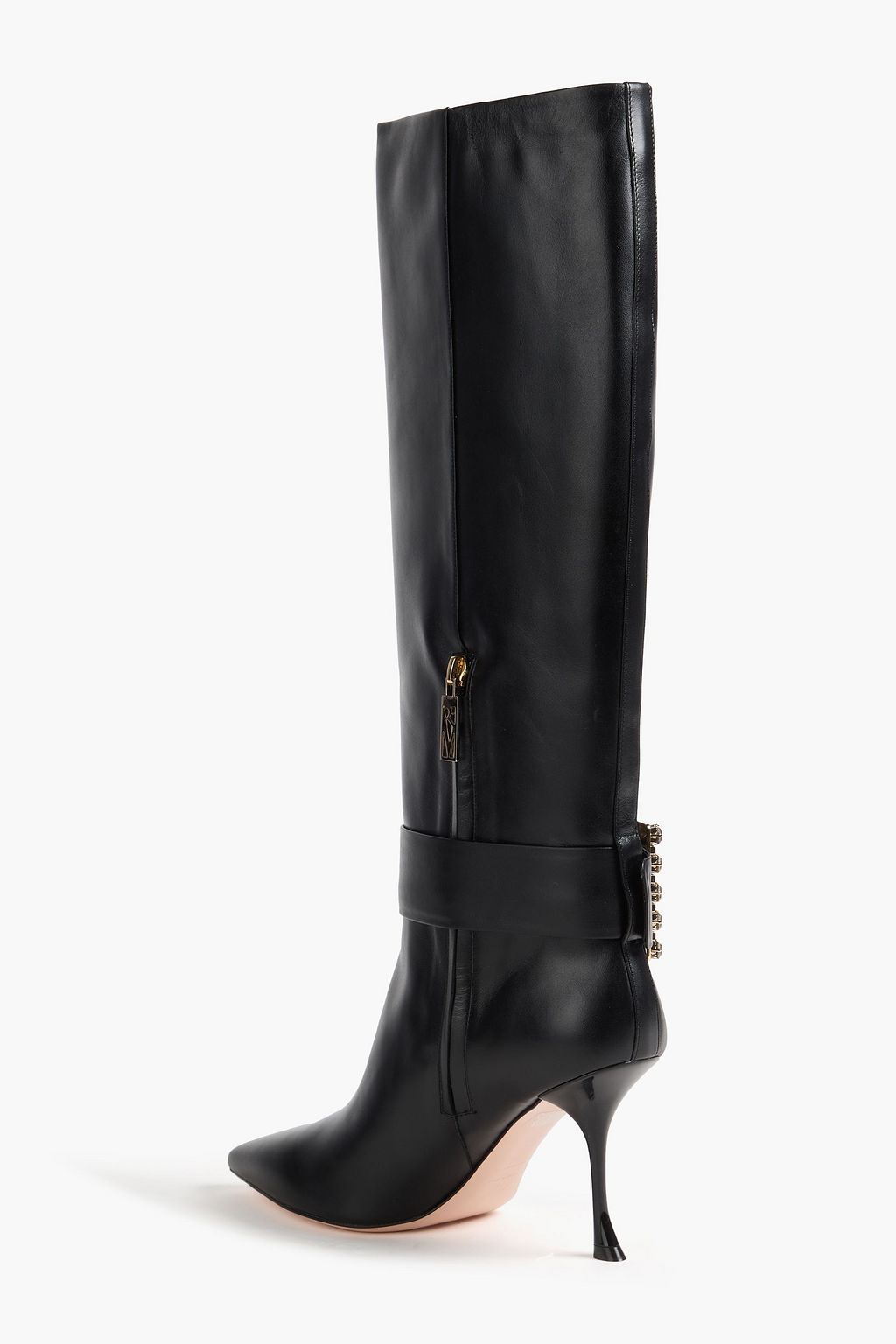 ROGER VIVIER レザー ロングブーツ