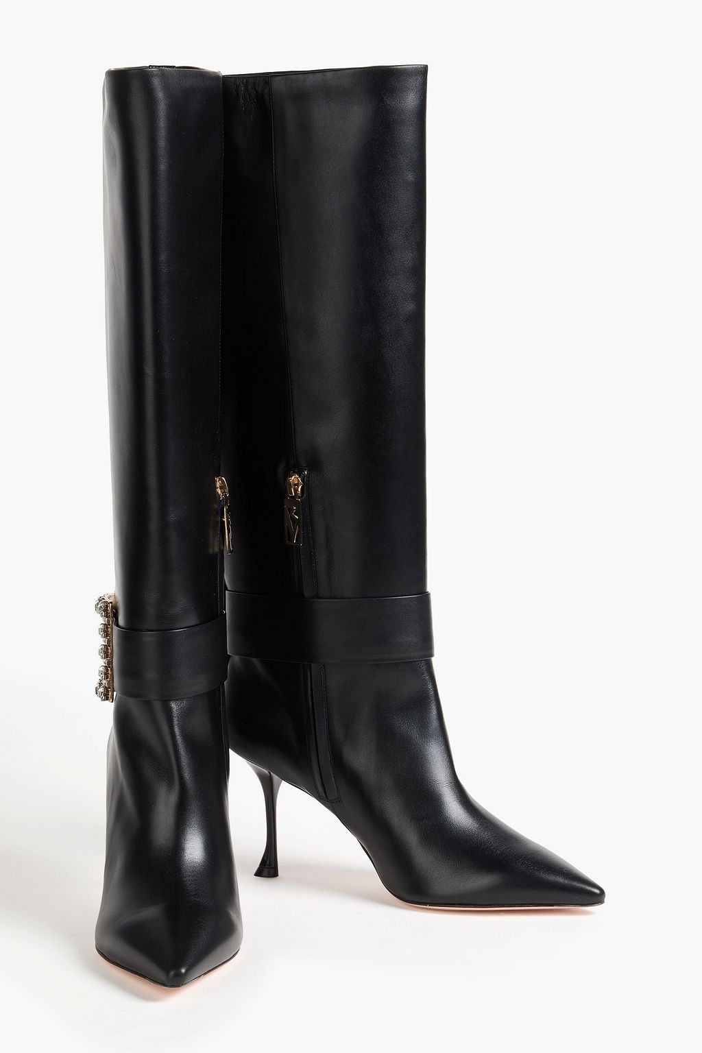 ROGER VIVIER レザー ロングブーツ