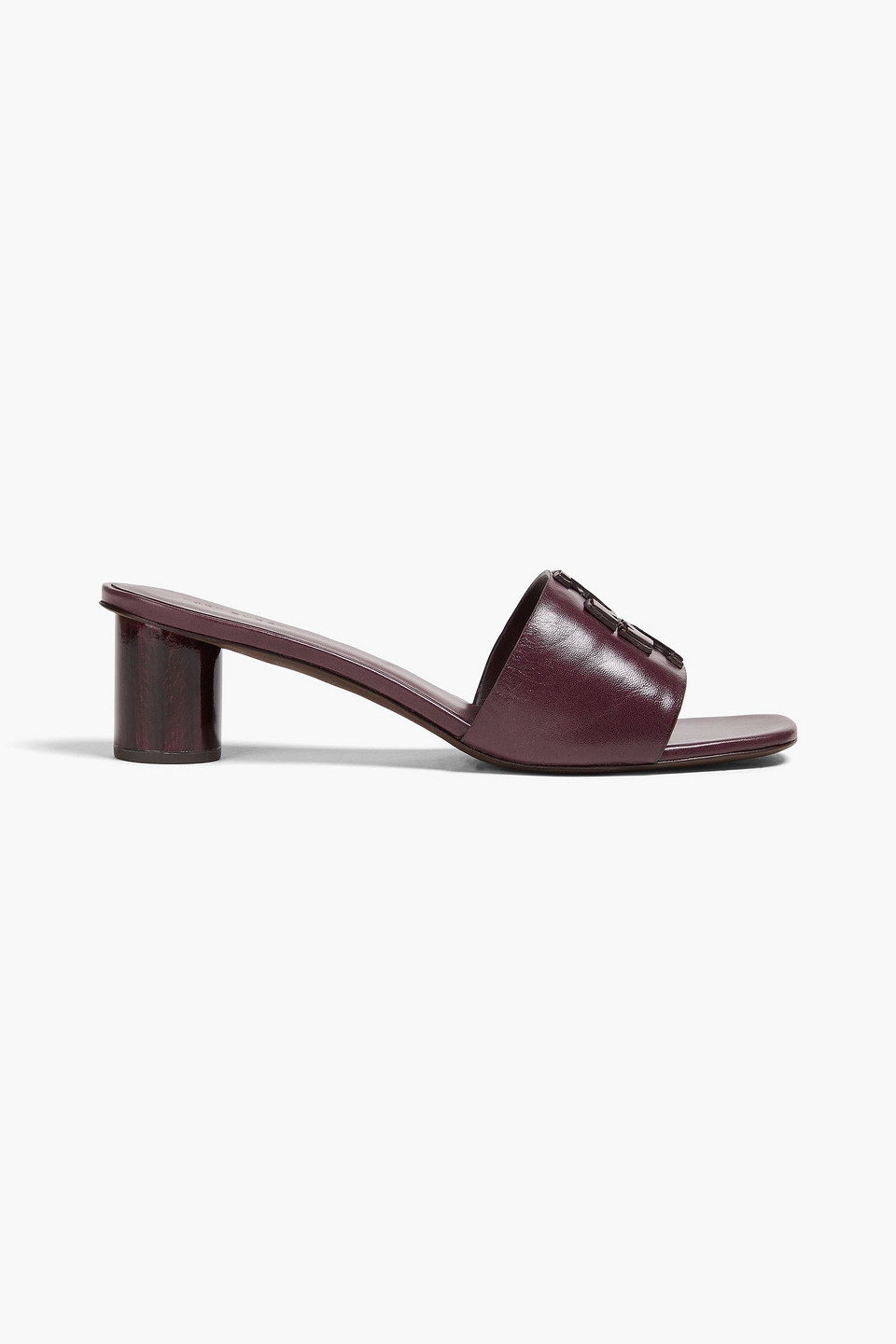 Tory Burch Ines Embossed Leather Mules