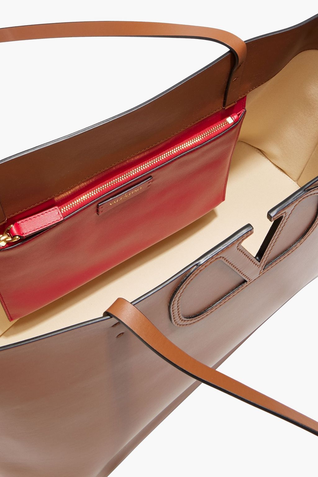 VALENTINO GARAVANI Fillme leather tote