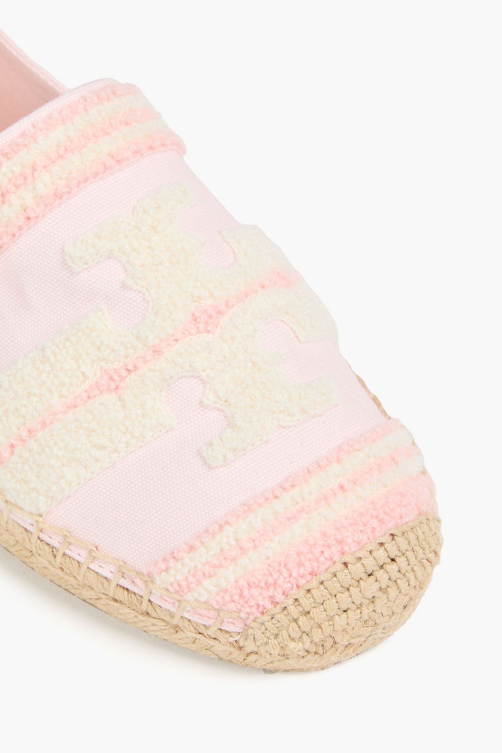 TORY BURCH キャンバス エスパドリーユ ブークレトリム