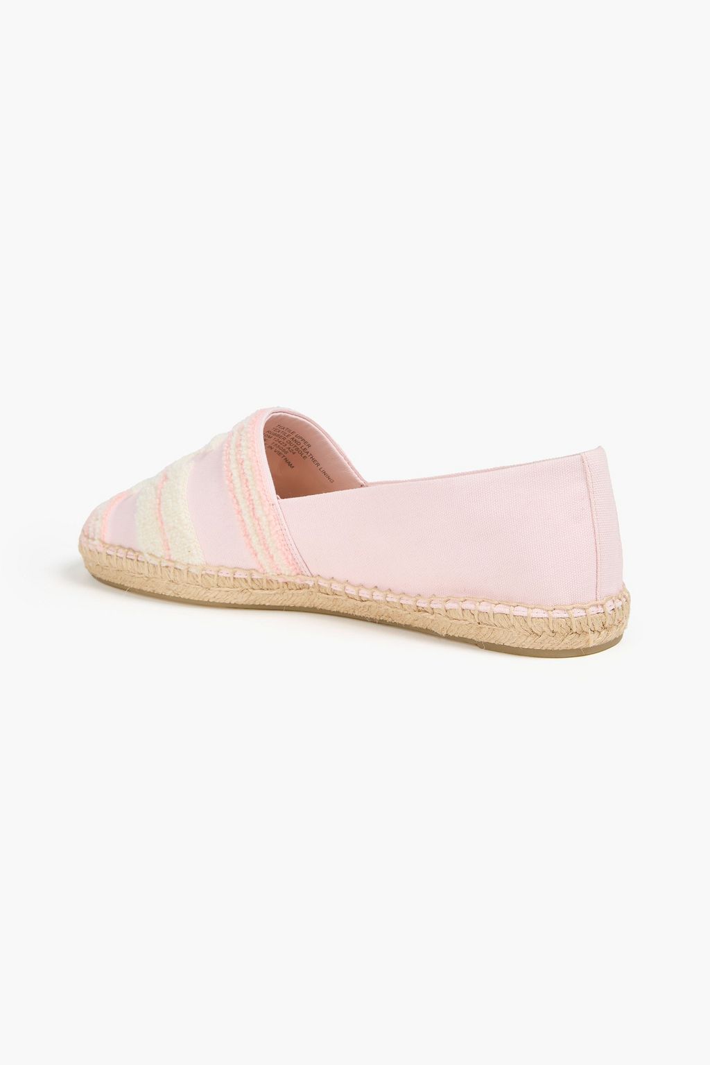 TORY BURCH キャンバス エスパドリーユ ブークレトリム