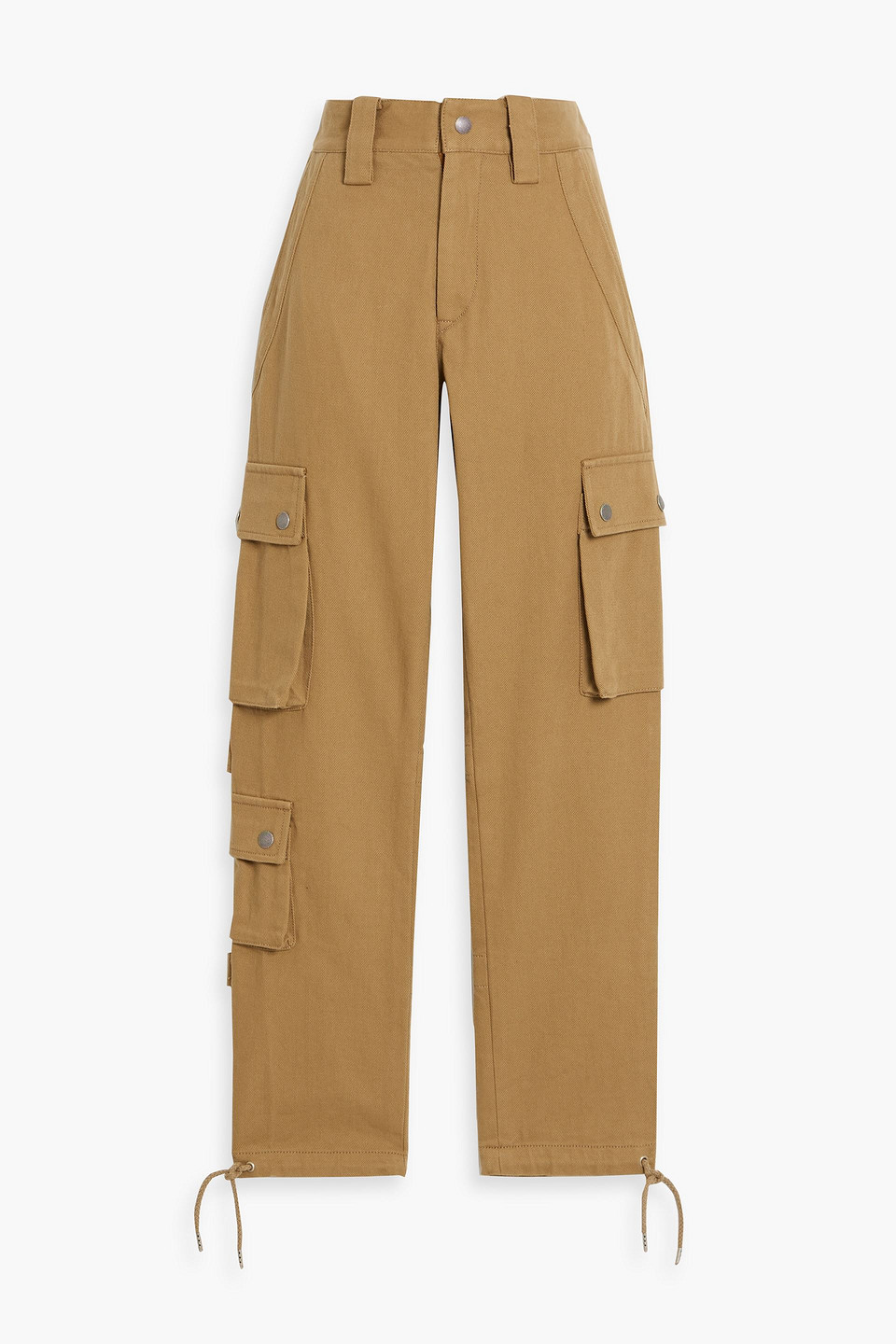 Isabel Marant Elodie Cotton-gabardine Cargo Pants