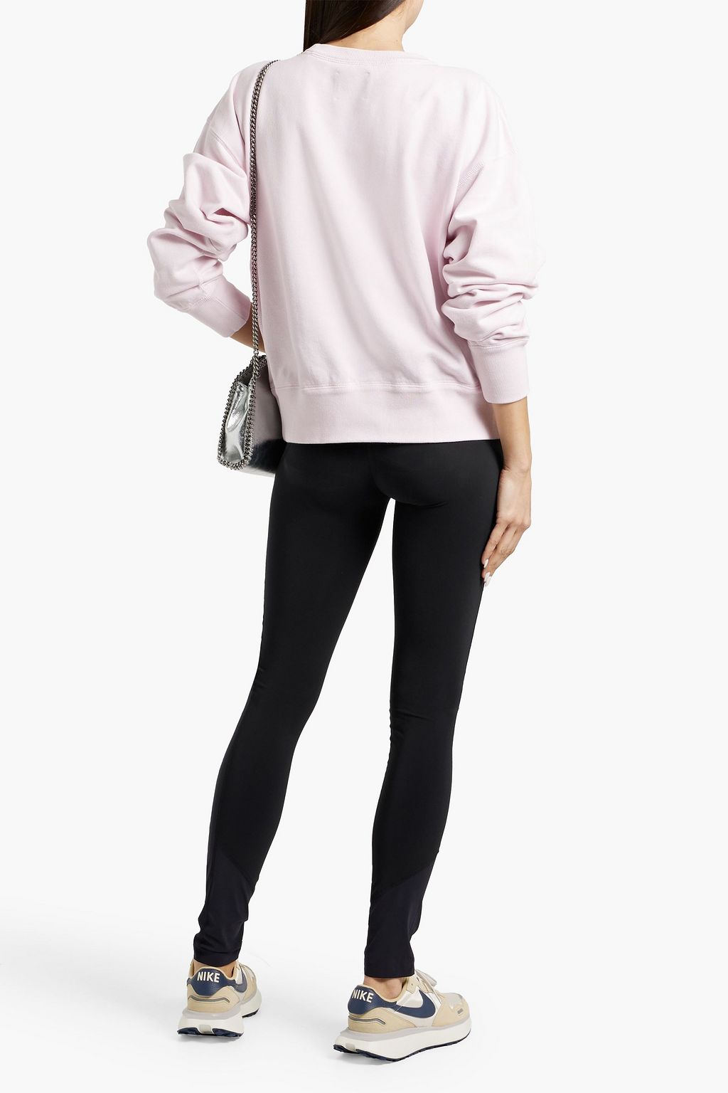 ISABEL MARANT Shad embroidered French cotton-blend terry sweatshirt
