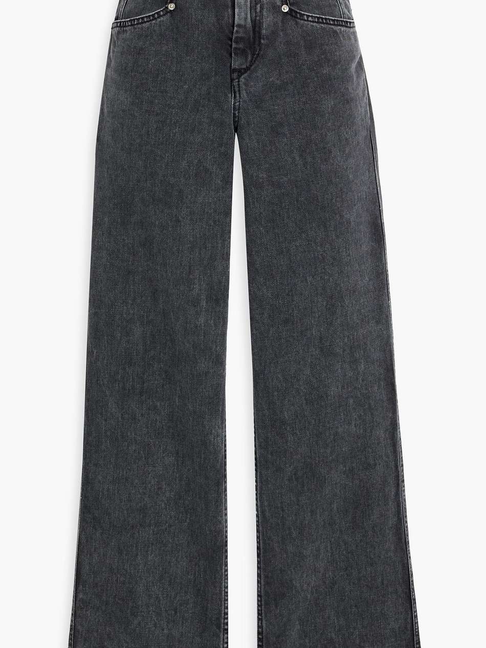 dileskoa high-rise straight-leg jeans