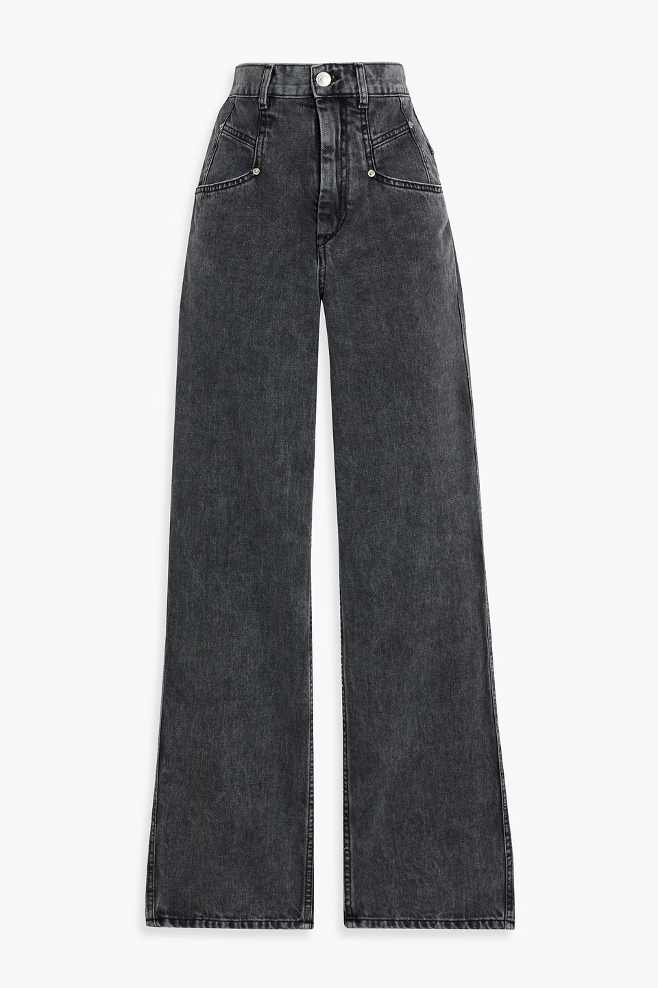 Isabel Marant Dileskoa High-rise Straight-leg Jeans