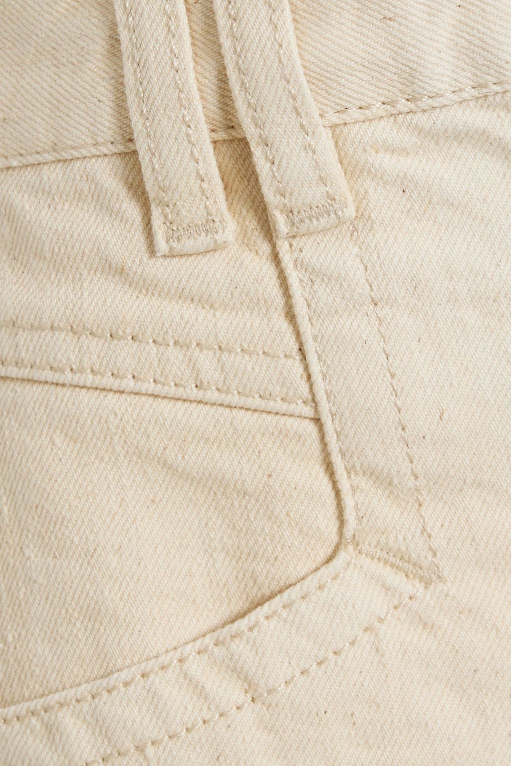 ISABEL MARANT Elvira appliquéd high-rise bootcut jeans