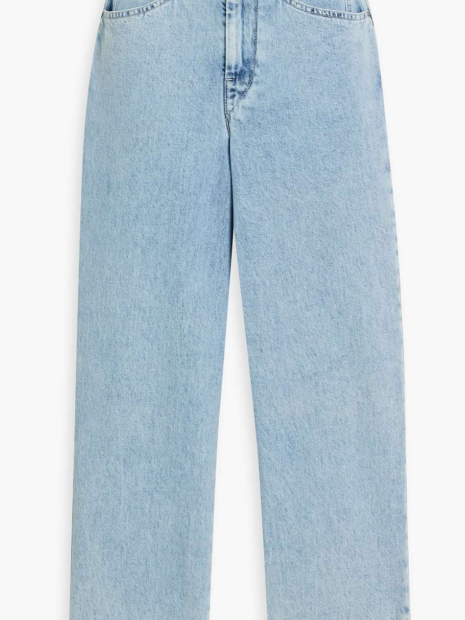 dilali cropped high-rise straight-leg jeans