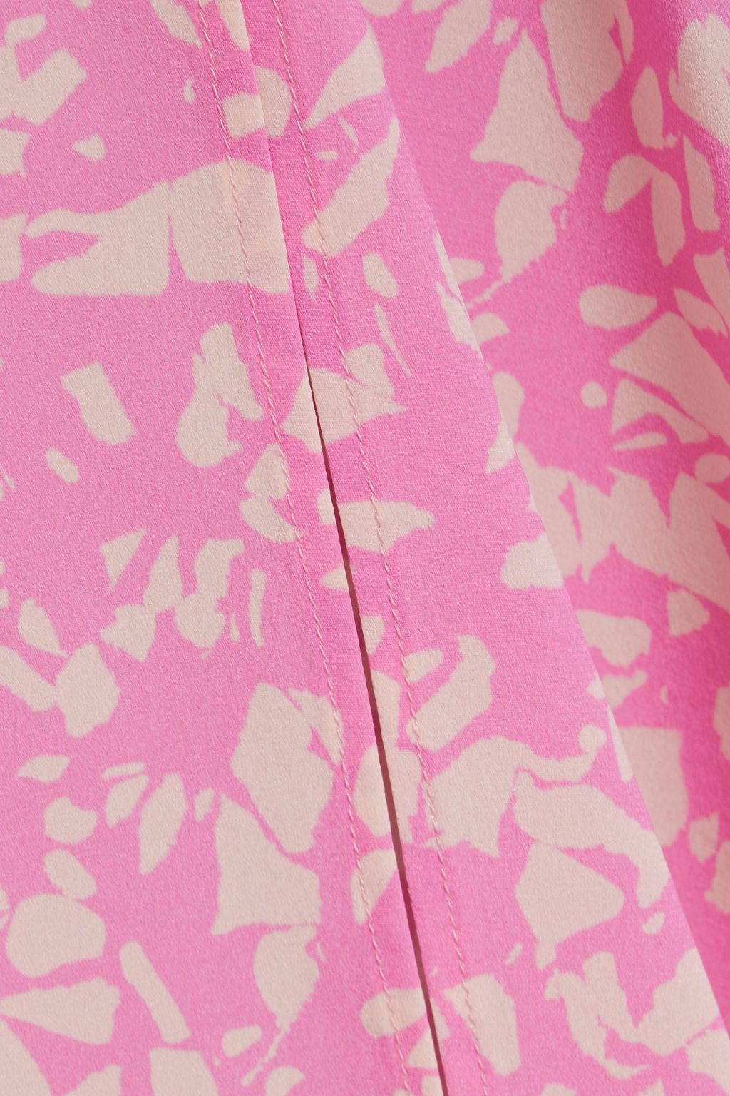 ISABEL MARANT Sakura asymmetric printed stretch-silk maxi skirt