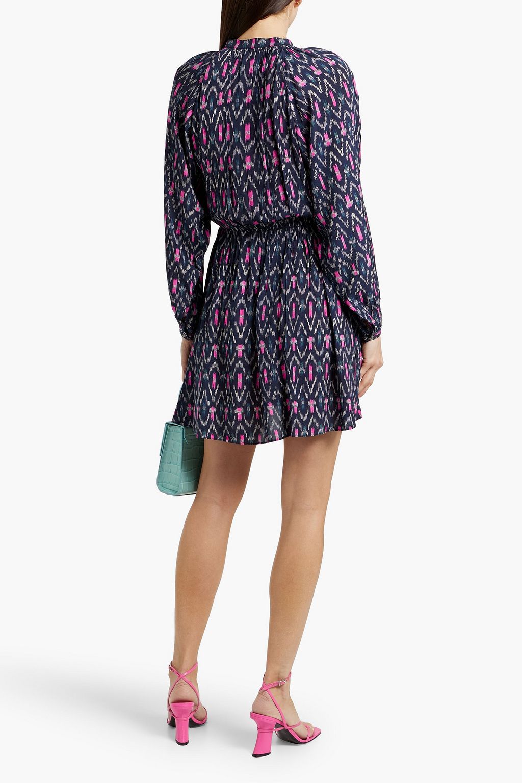 MARANT ÉTOILE Amandine printed crepe de chine mini dress