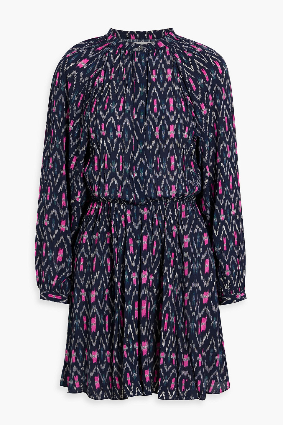 Isabel Marant Étoile Amandine Printed Crepe De Chine Mini Dress