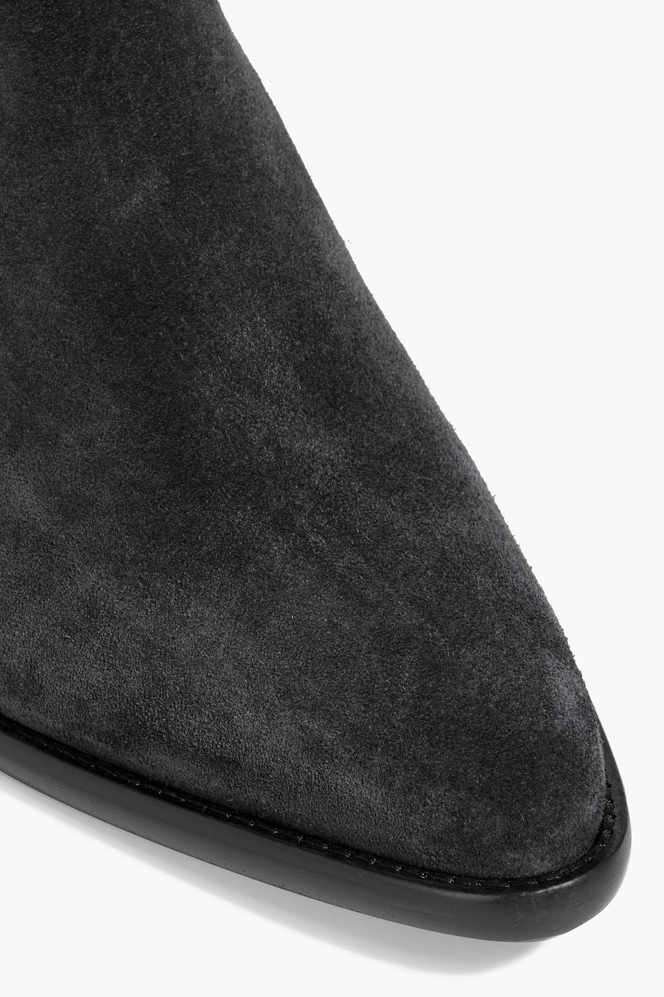 Isabel Marant Delena Suede Ankle Boots In Black