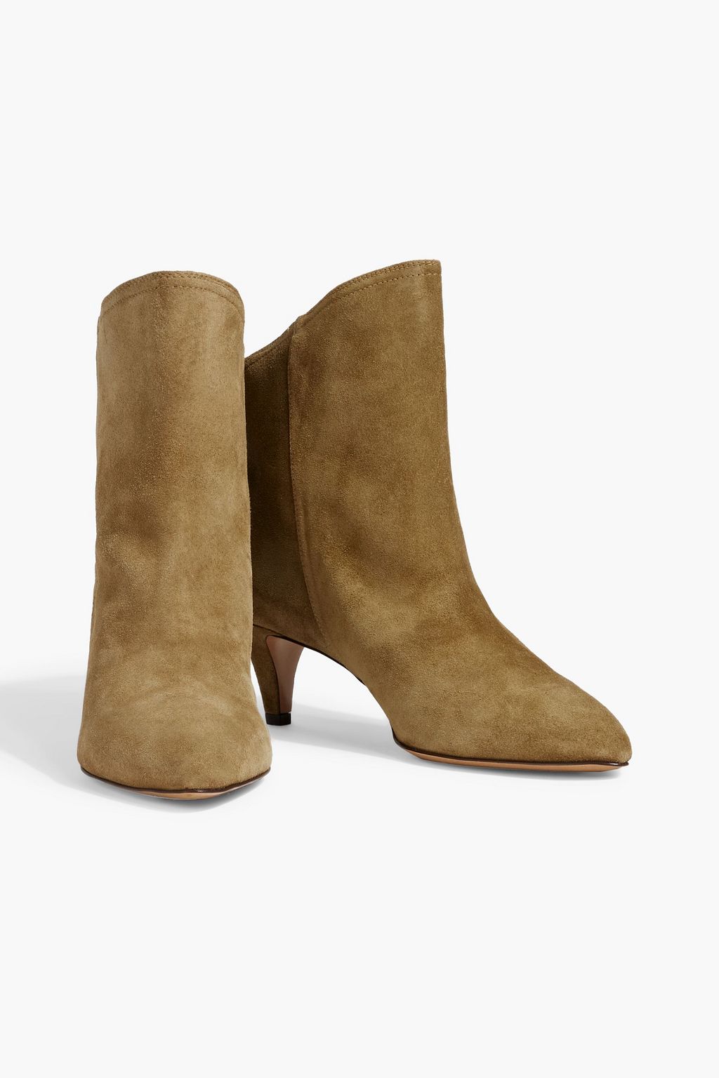 ISABEL MARANT Dripi suede ankle boots