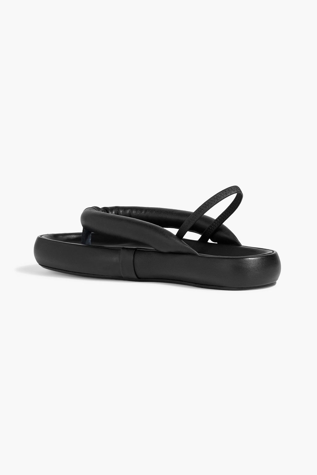 ISABEL MARANT Orene padded leather platform slingback sandals
