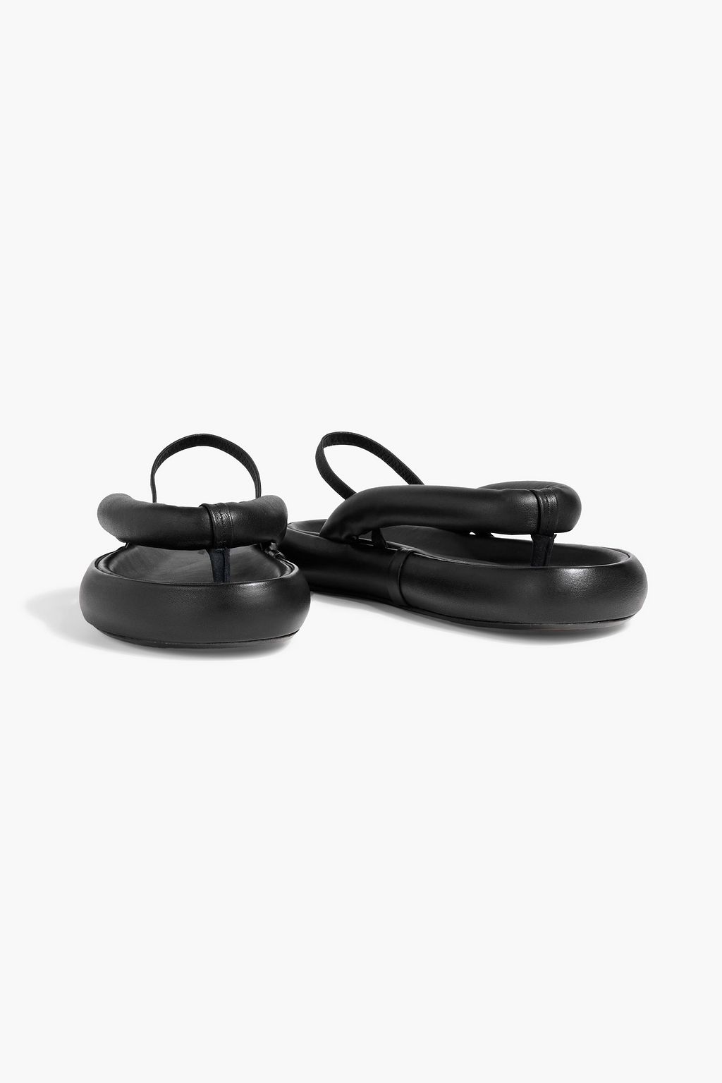 ISABEL MARANT Orene padded leather platform slingback sandals