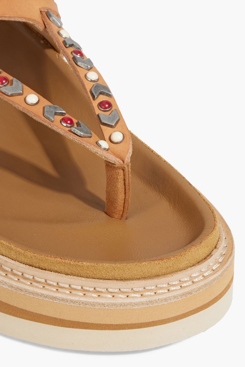 ISABEL MARANT Elham studded leather sandals
