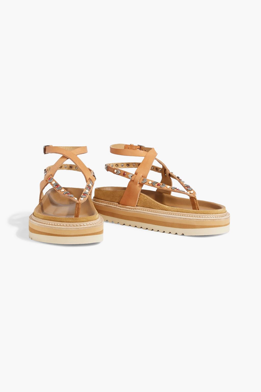 ISABEL MARANT Elham studded leather sandals