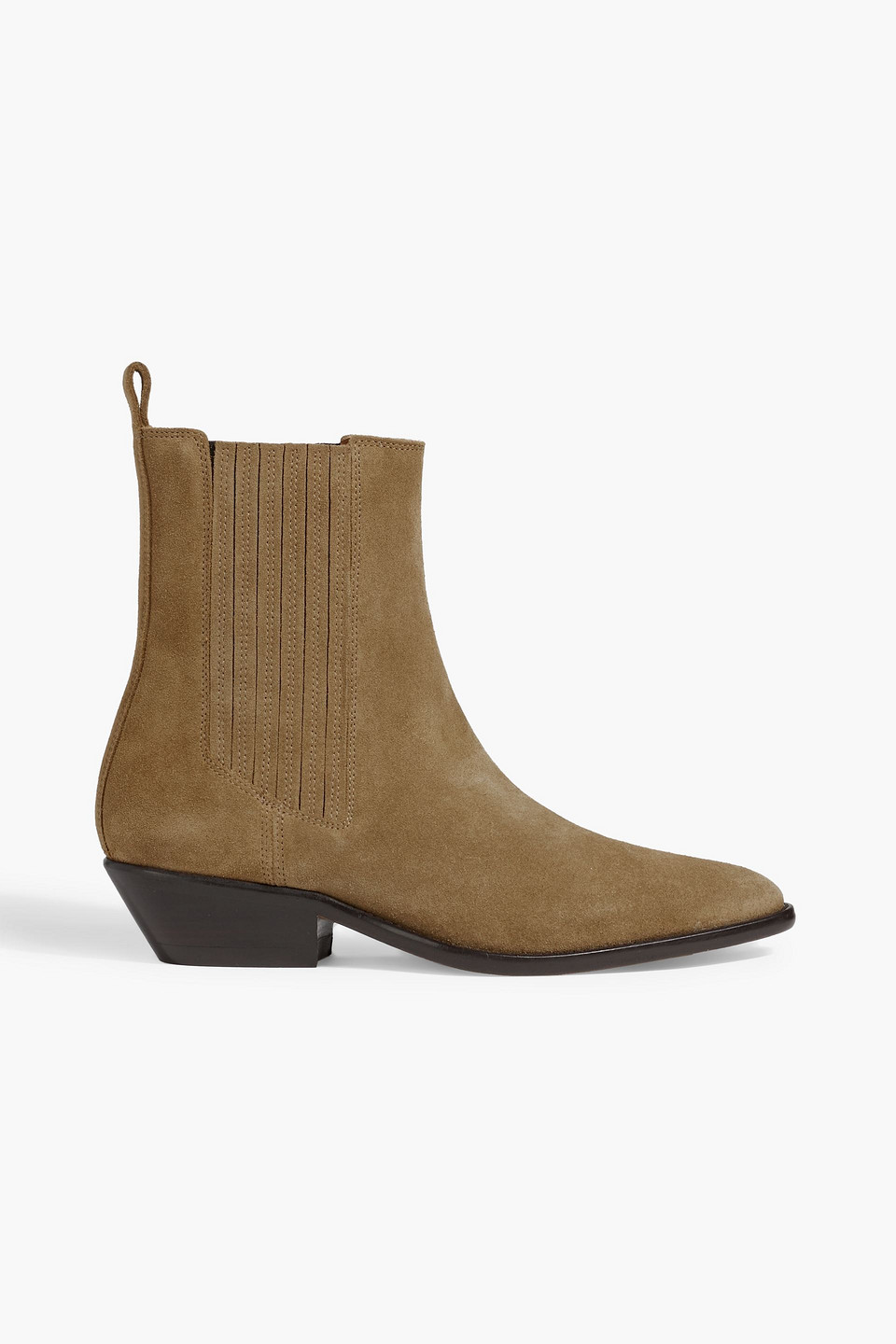 Isabel Marant Delena Suede Ankle Boots In Brown