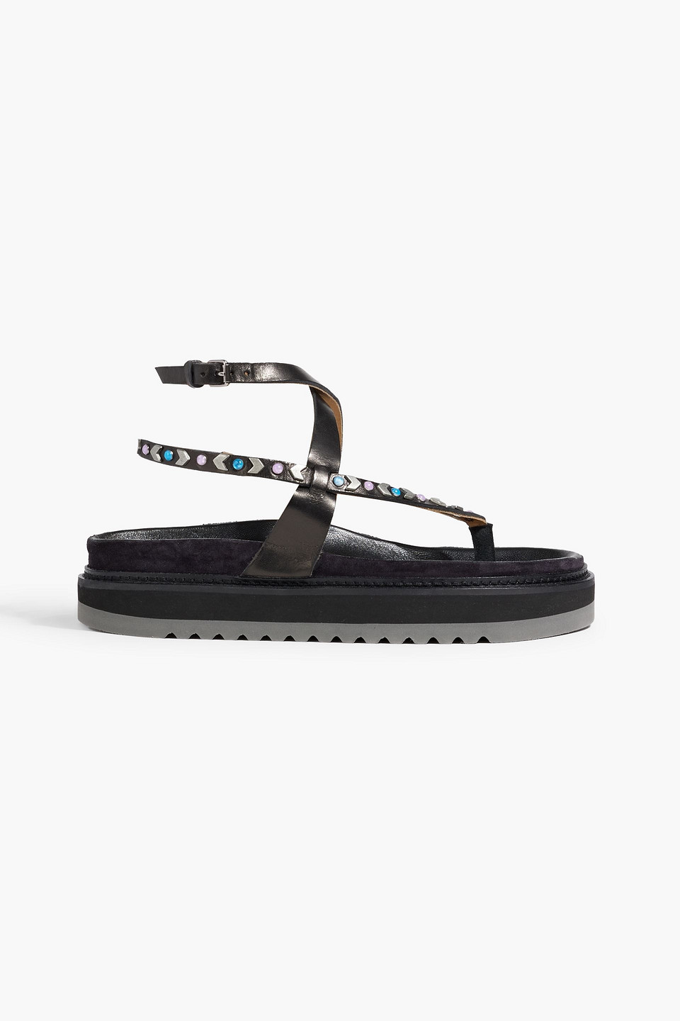 Elham studded leather sandals