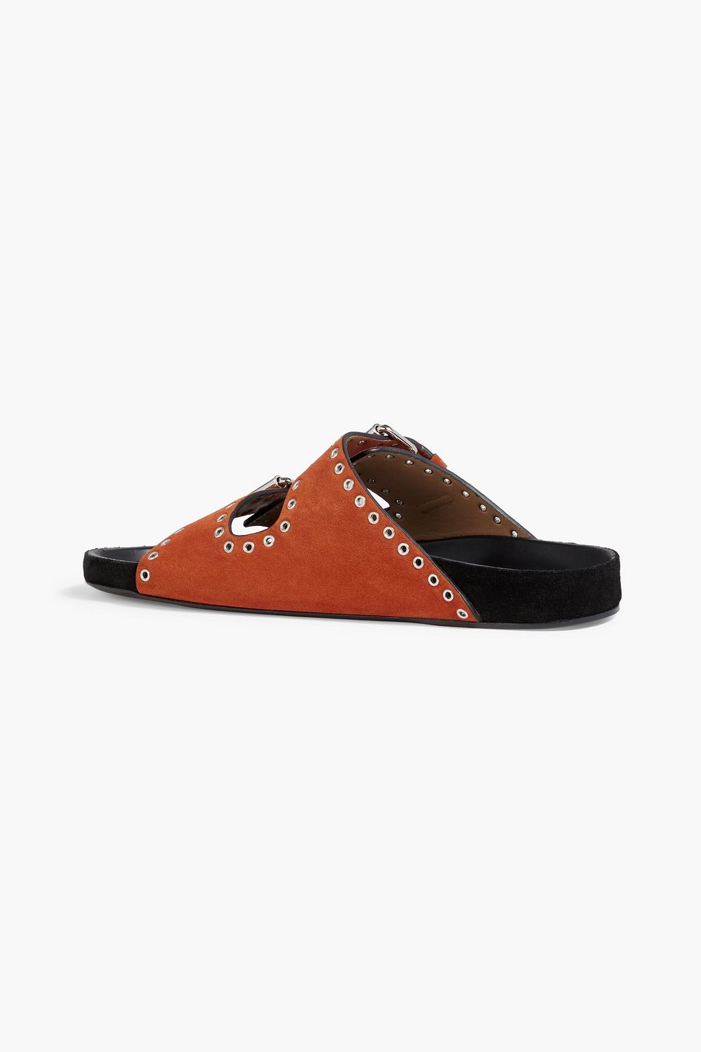 ISABEL MARANT Lennyo eyelet-embellished suede sandals