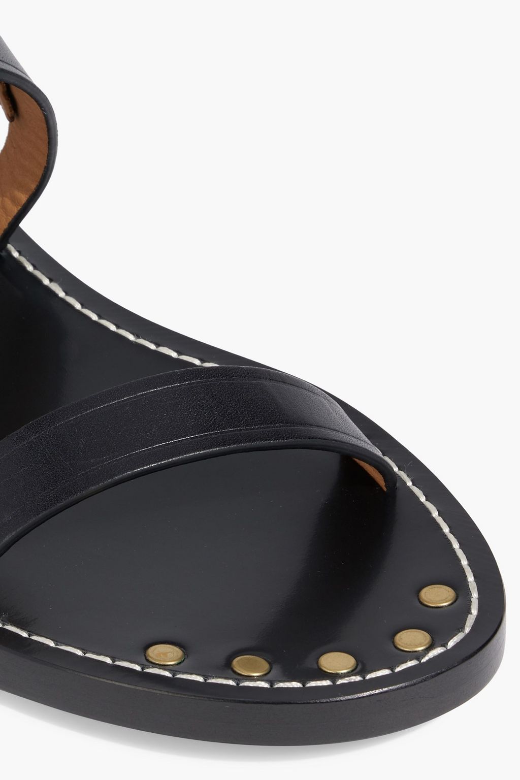 ISABEL MARANT Jizza leather slingback sandals