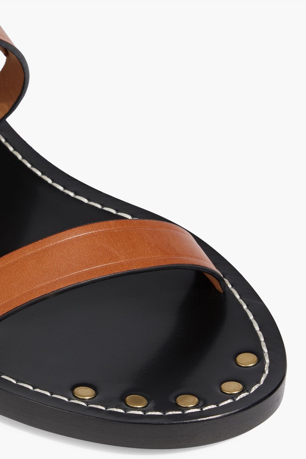 ISABEL MARANT Jizza leather slingback sandals