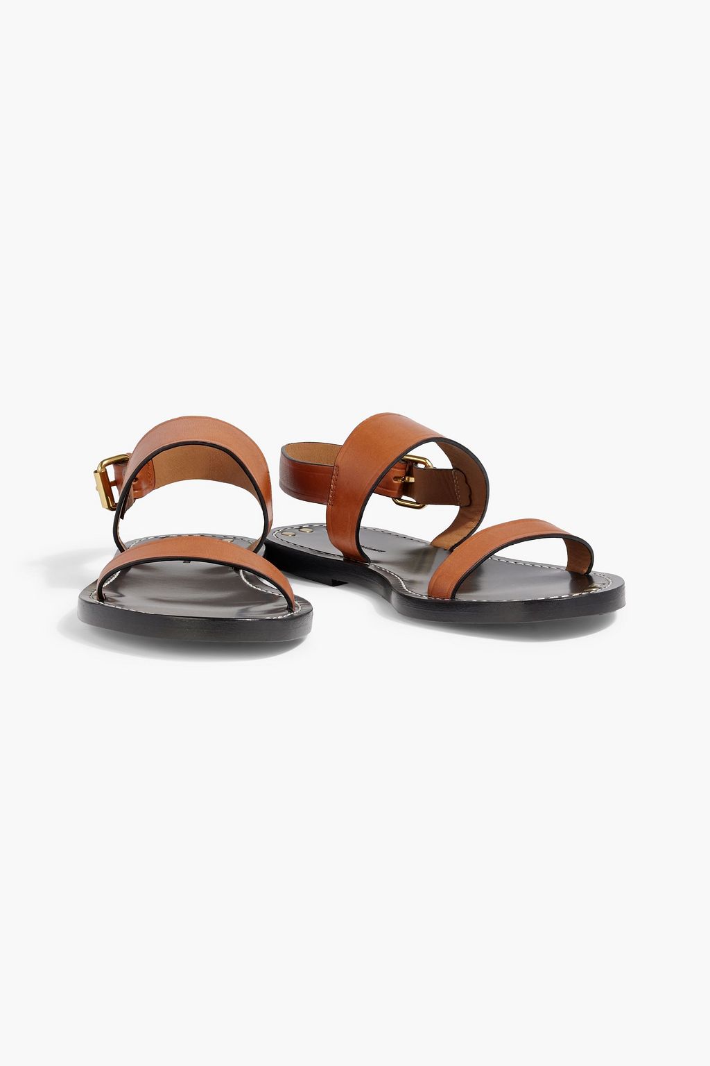 ISABEL MARANT Jizza leather slingback sandals