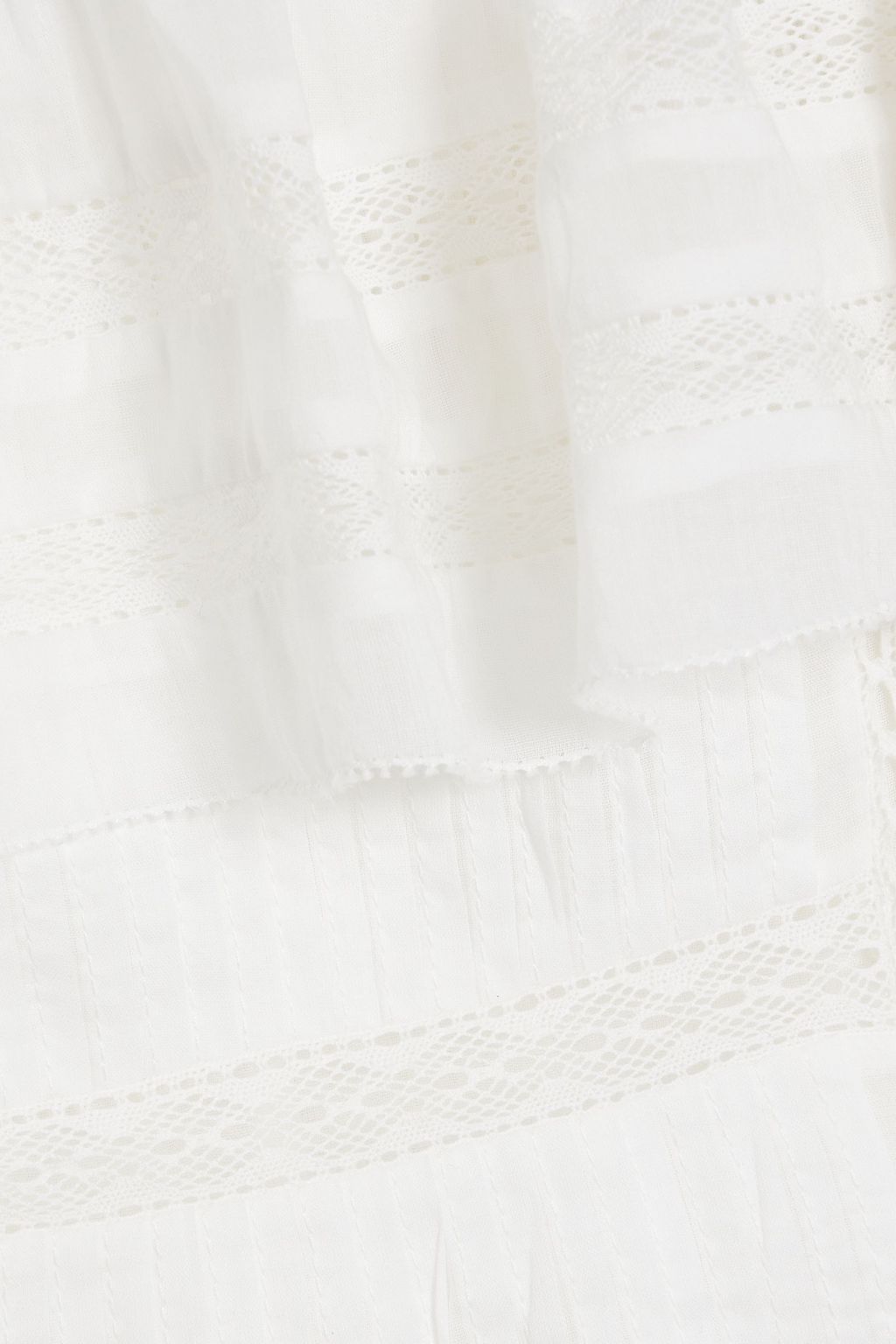 MARANT ÉTOILE Moly ruffled cotton-voile mini dress