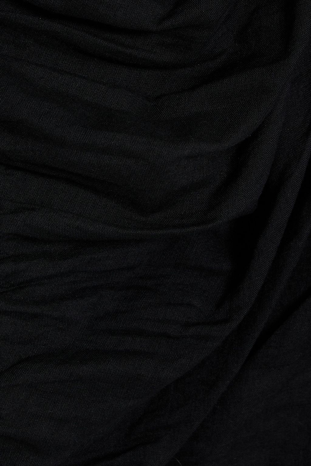 MARANT ÉTOILE Sireny ruched cotton-voile mini dress