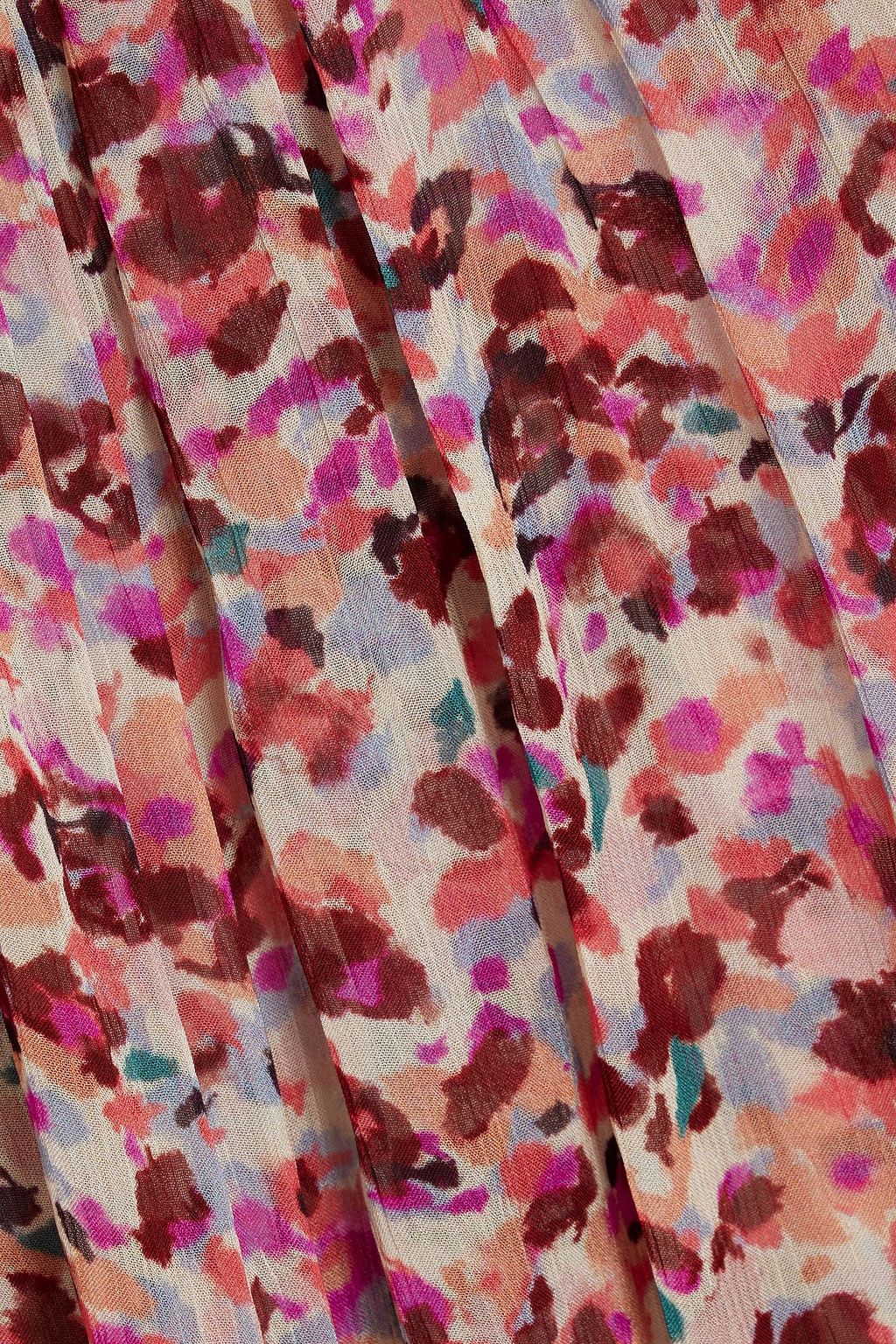 MARANT ÉTOILE Daytonea printed crepon blouse