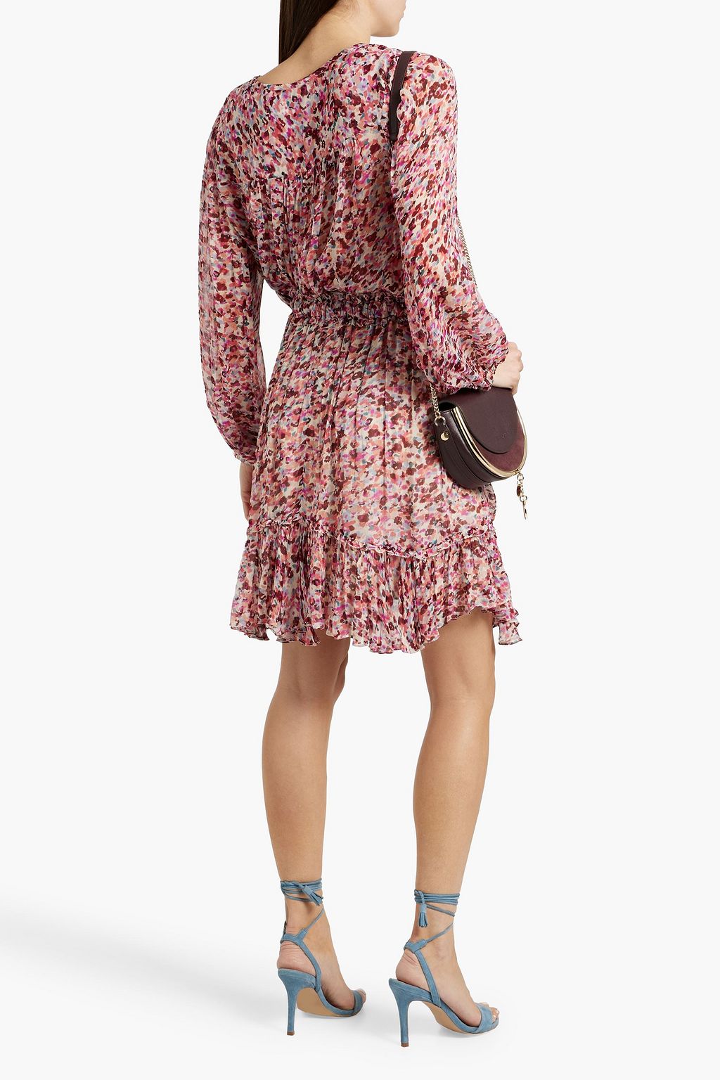 MARANT ÉTOILE Daytonea printed crepon blouse