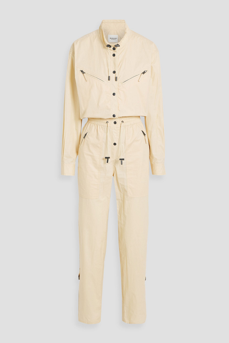 Isabel Marant Étoile Franca Cotton-poplin Jumpsuit