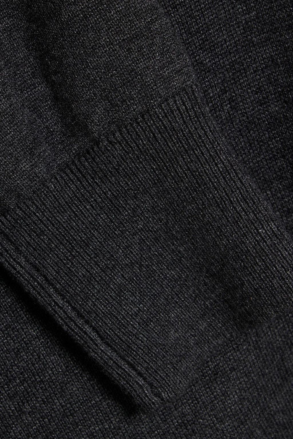 ISABEL MARANT Giliane asymmetric knitted polo sweater