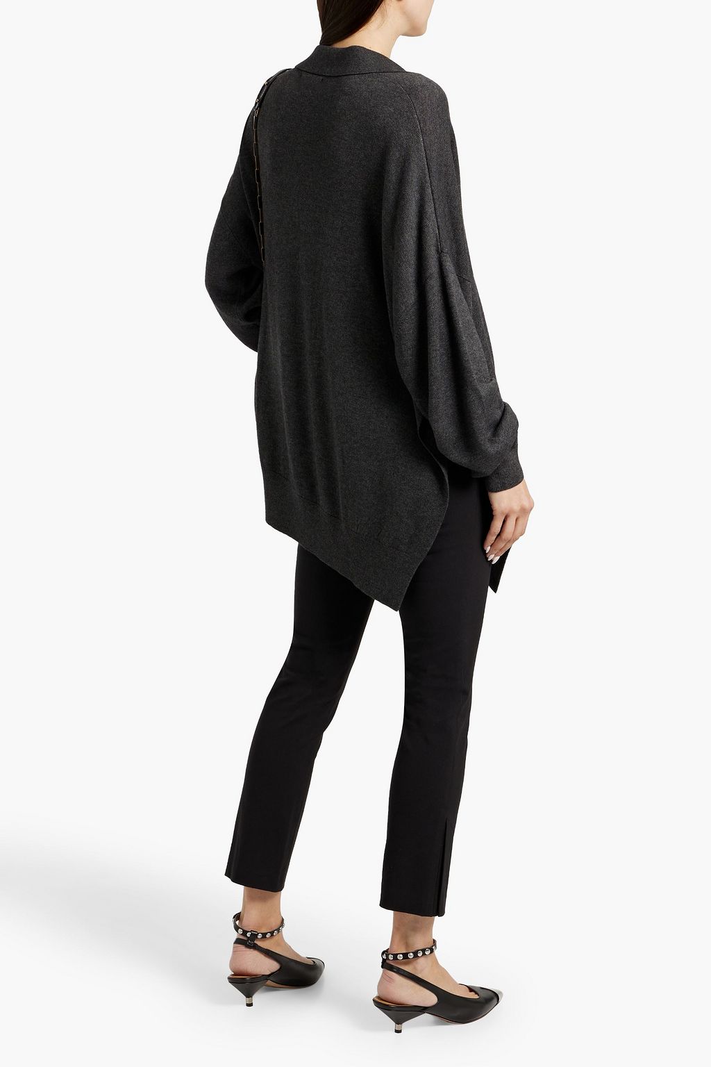 ISABEL MARANT Nila cropped cotton-blend slim-leg pants