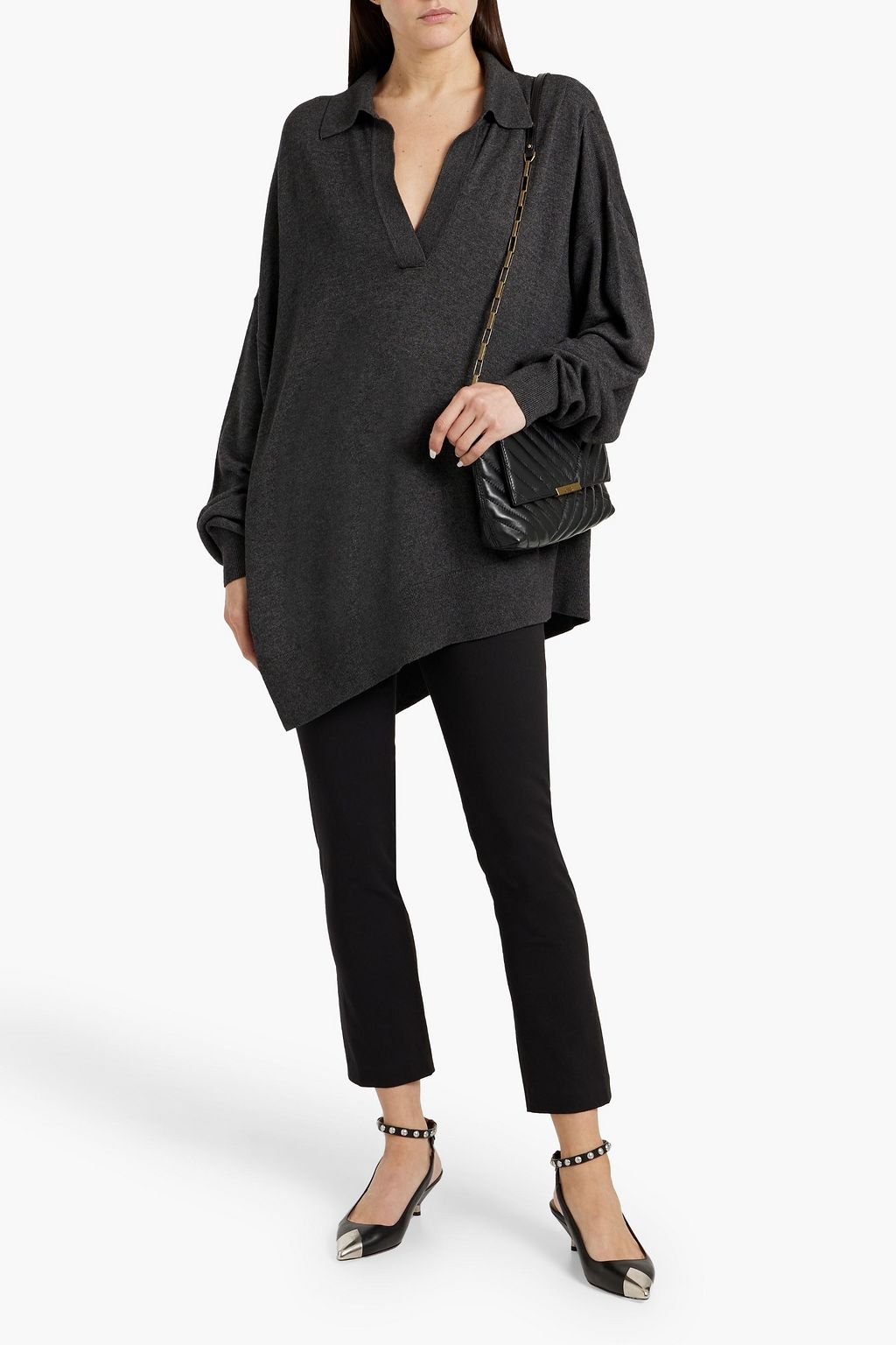 ISABEL MARANT Nila cropped cotton-blend slim-leg pants