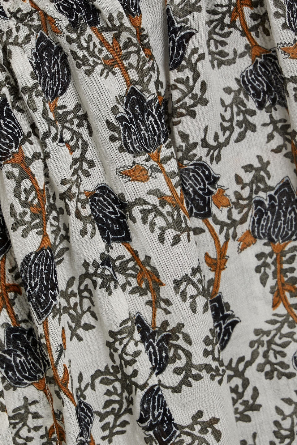ISABEL MARANT ÉTOILE PARSLEY FLORAL-PRINT COTTON-VOILE MINI DRESS