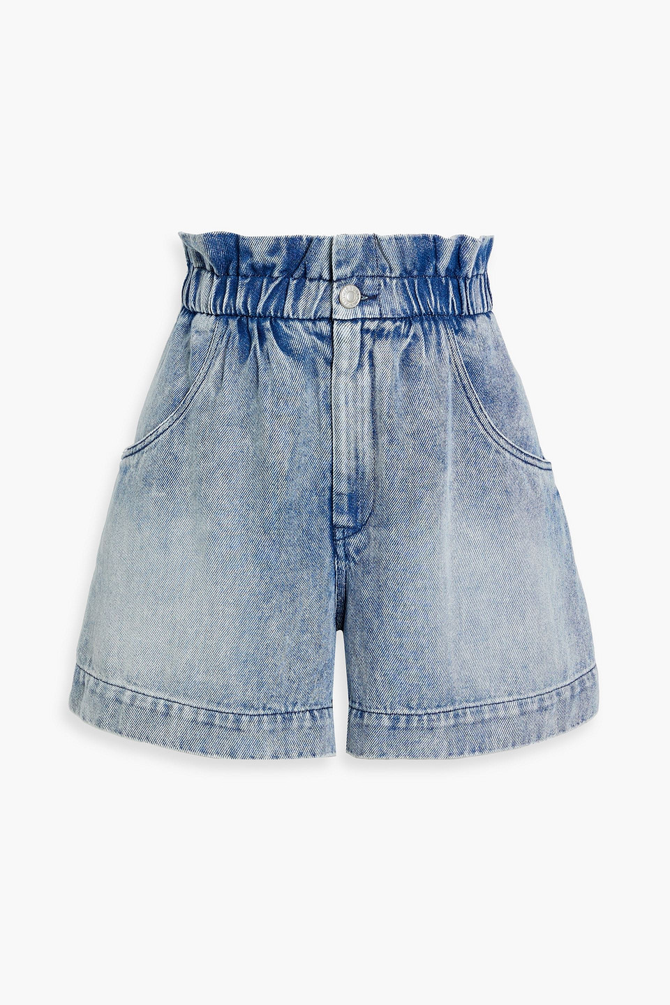 Isabel Marant Étoile Titea Ruffled Denim Shorts