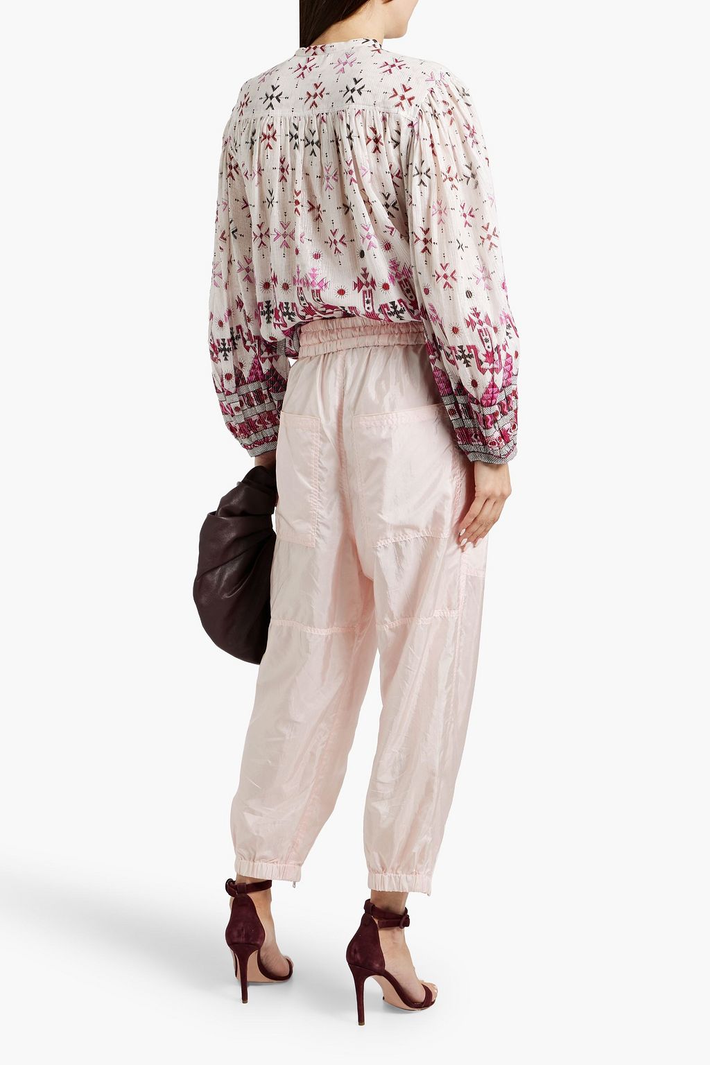 ISABEL MARANT Lahore shell tapered pants