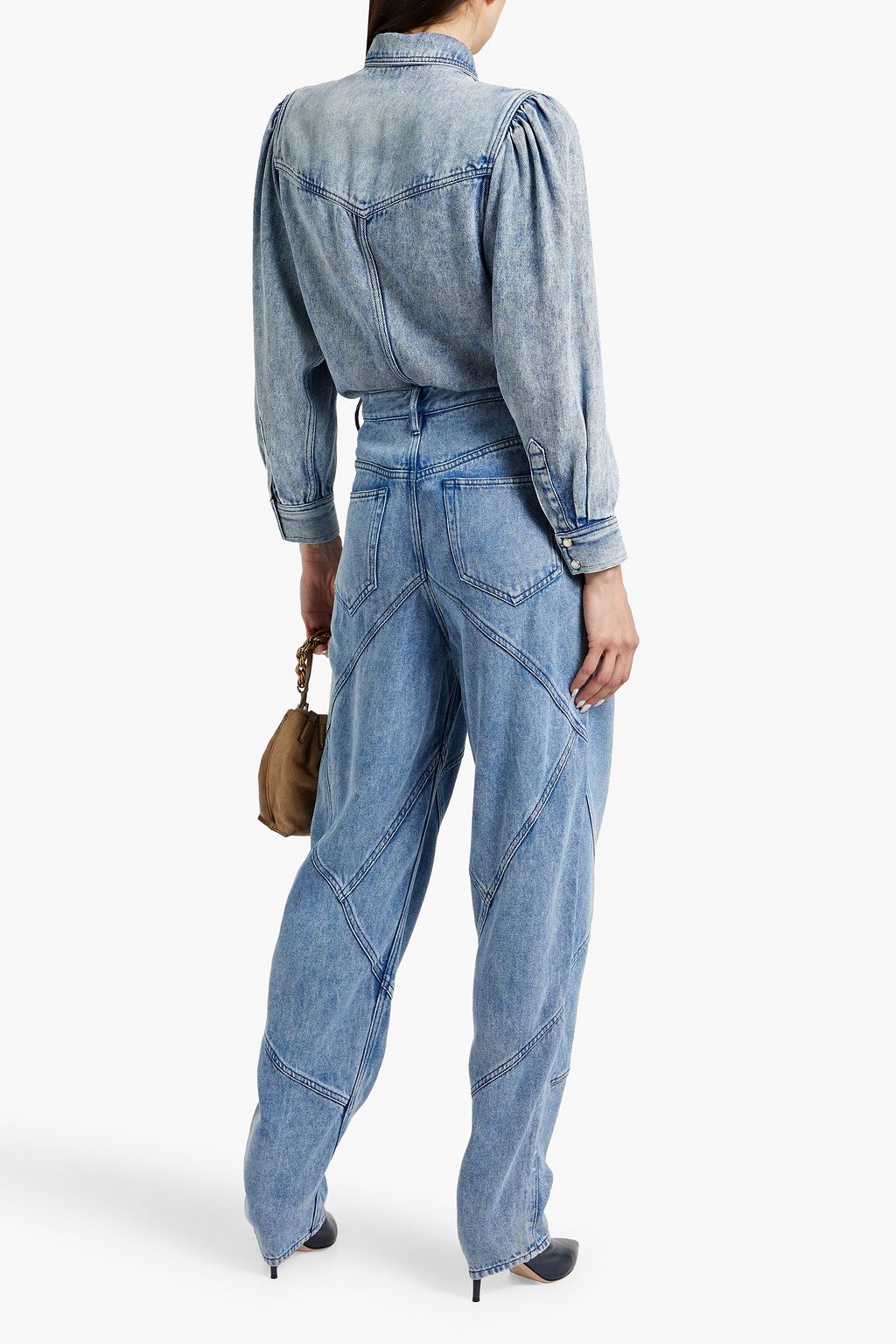 MARANT ÉTOILE Corsy high-rise tapered jeans