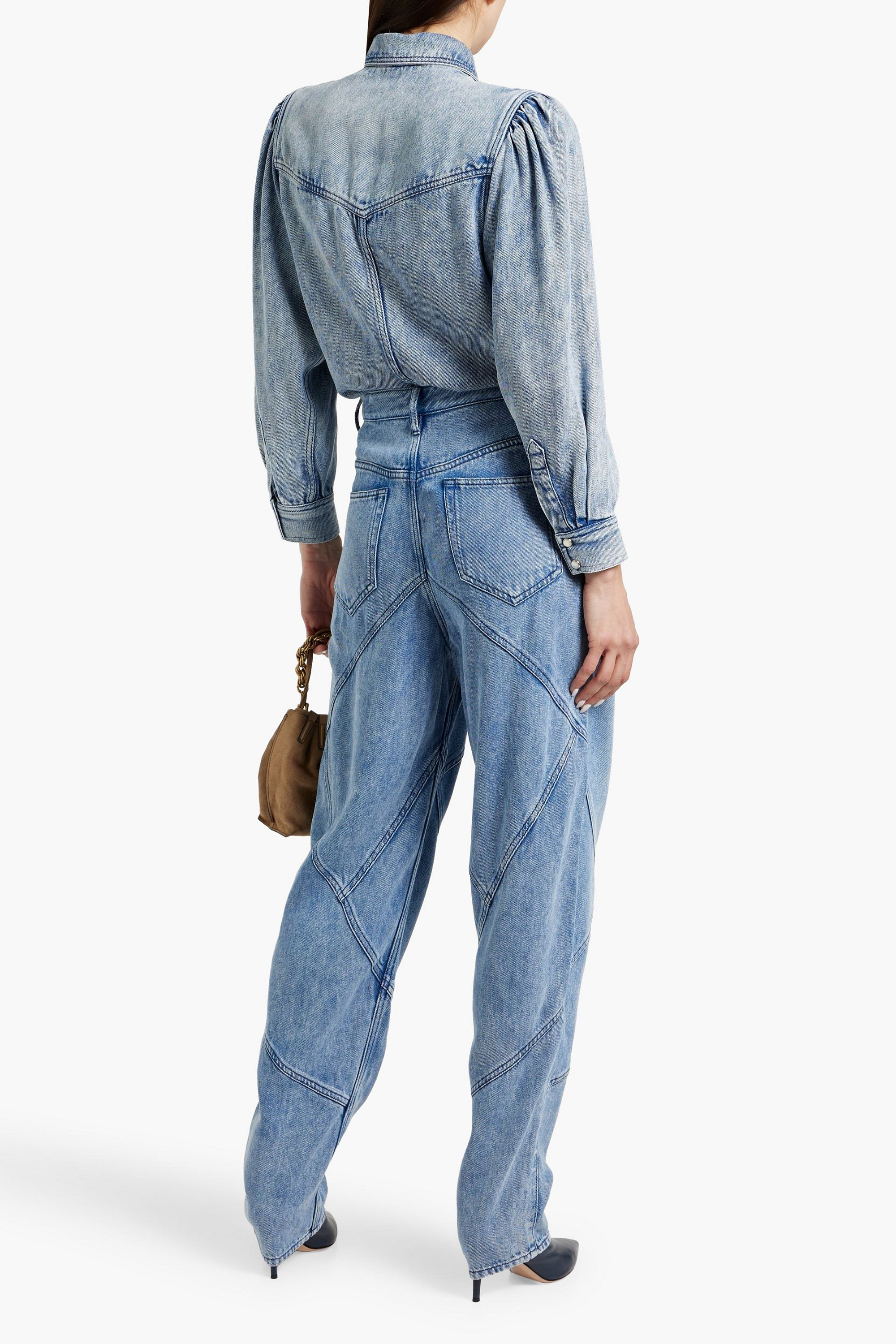 Marant Étoile Corsy high-rise tapered jeans