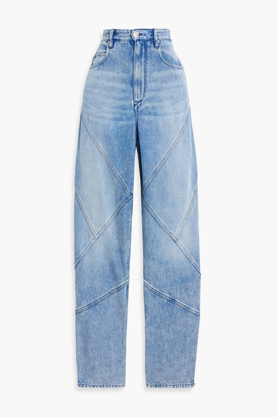 Isabel Marant Étoile Corsy High-rise Tapered Jeans