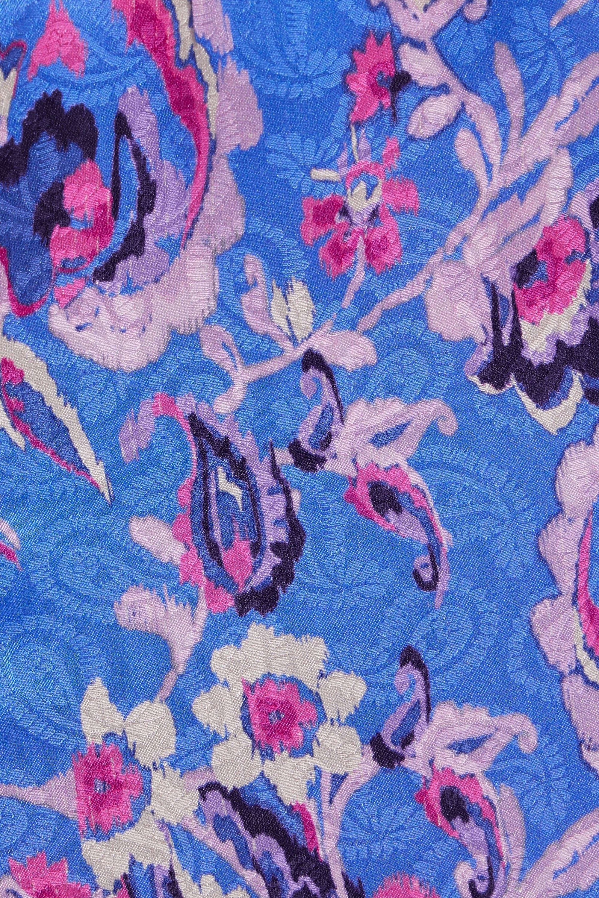 Isabel Marant - Prielle floral-print jacquard midi skirt | Plush