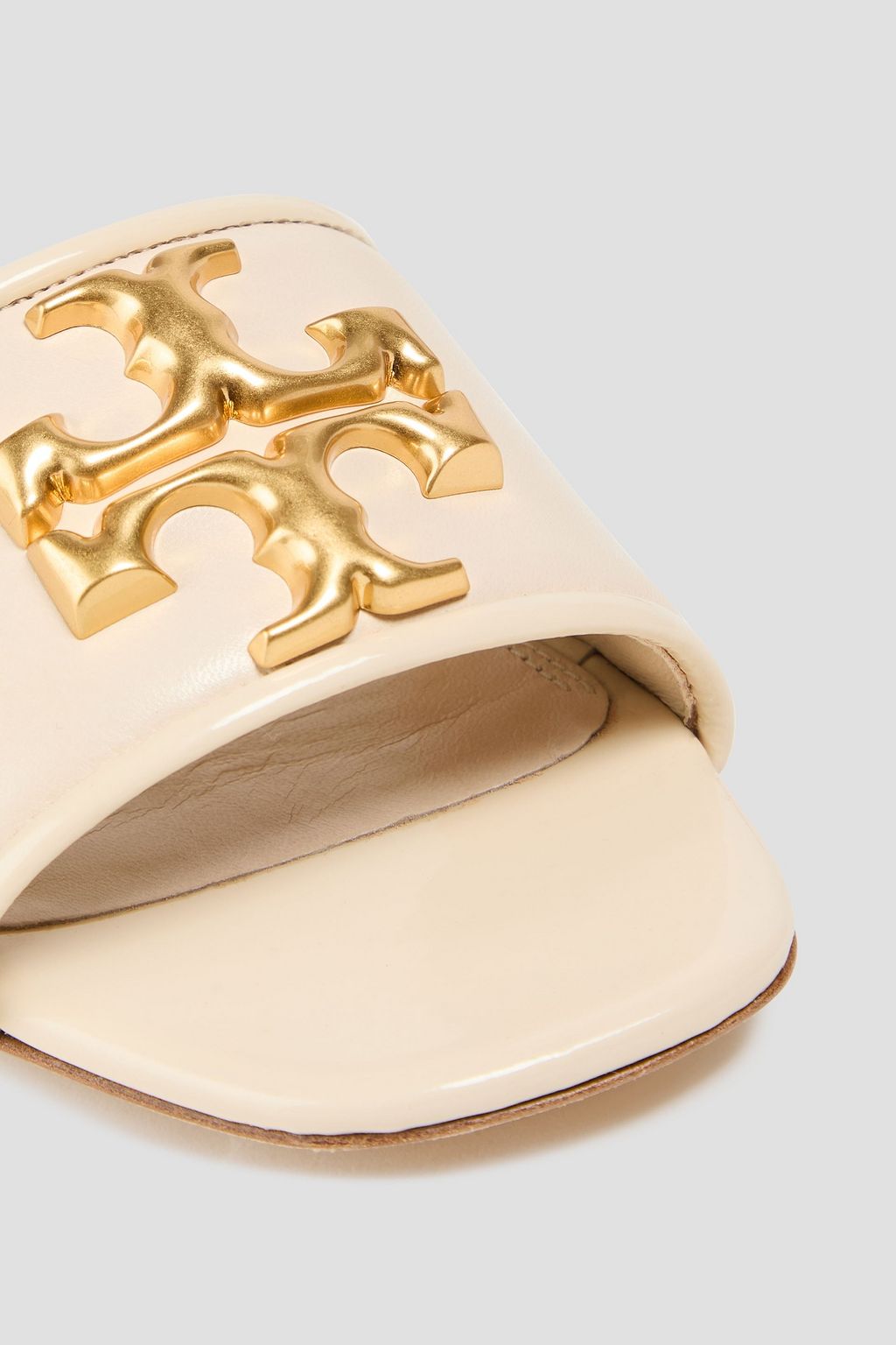 TORY BURCH Eleanor embellished leather slides