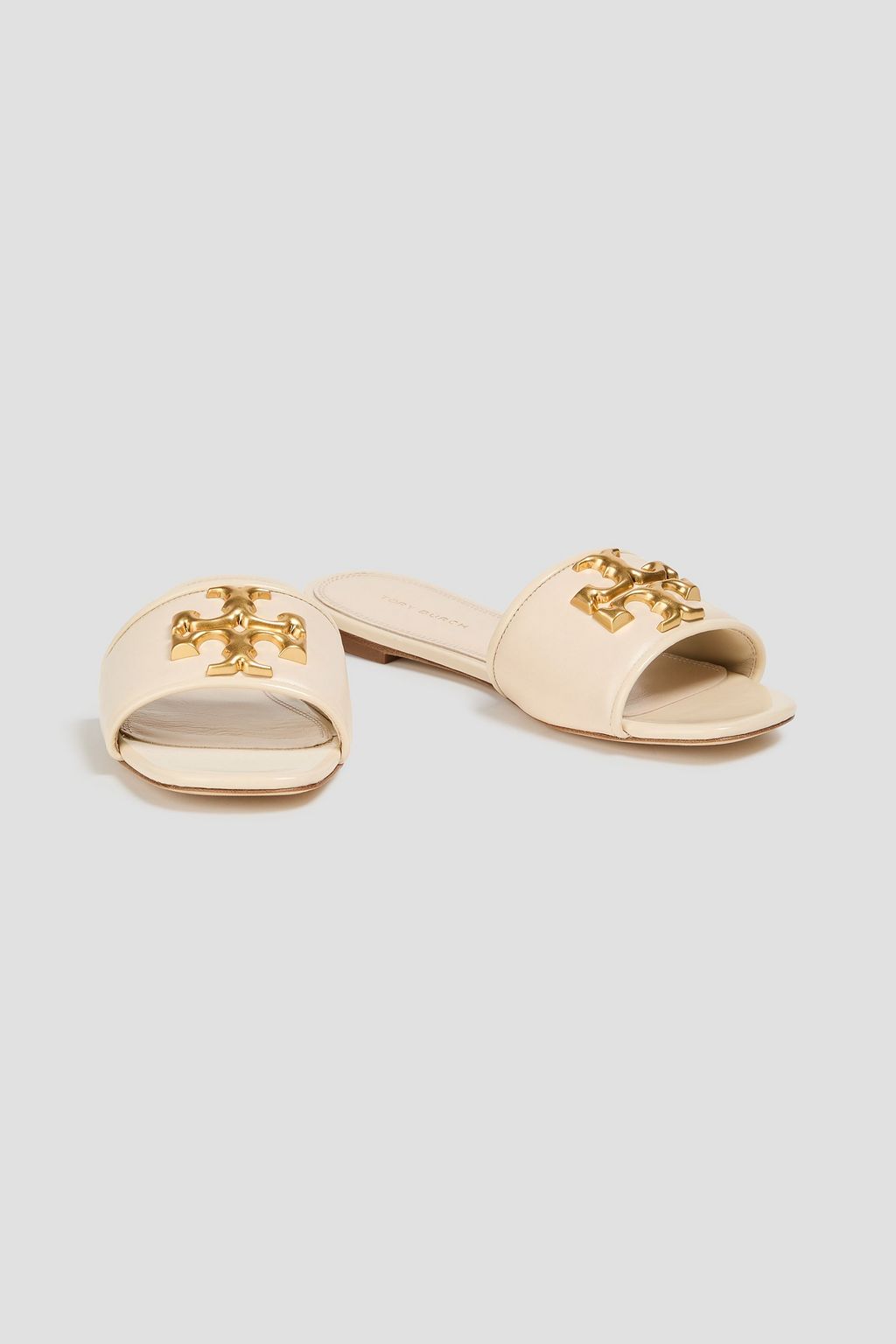 TORY BURCH Eleanor embellished leather slides
