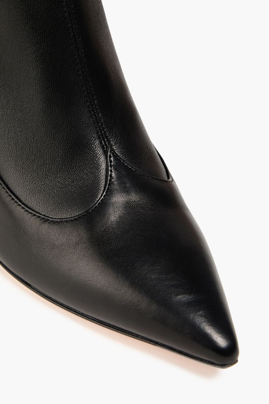 ROGER VIVIER Leather thigh boots