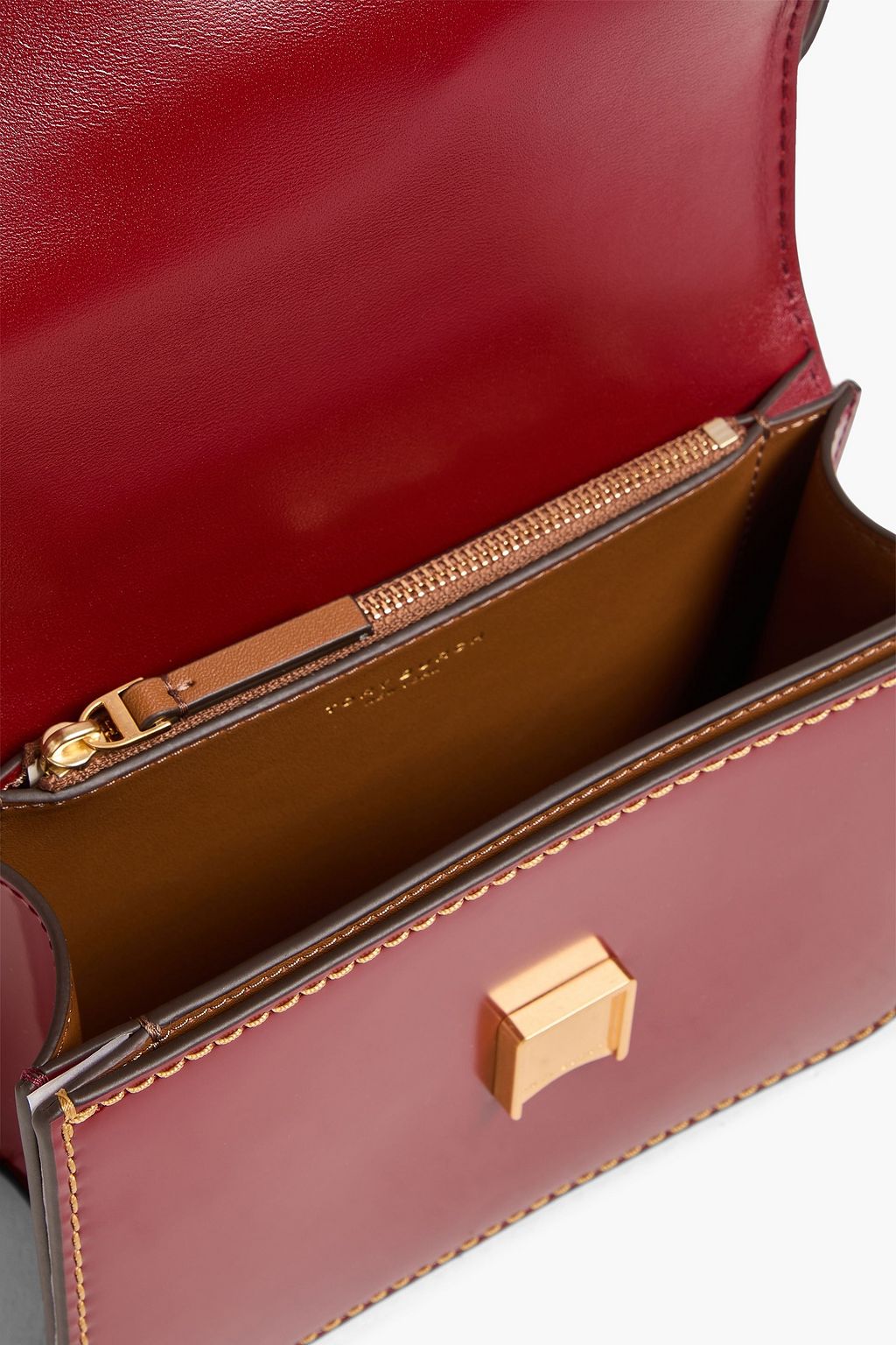 TORY BURCH Eleanor グロスレザー クロスボディバッグ