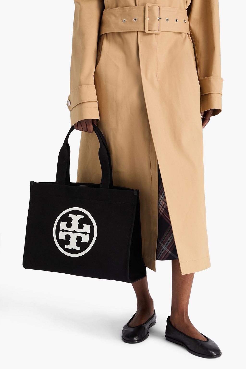 TORY BURCH Ella printed canvas tote