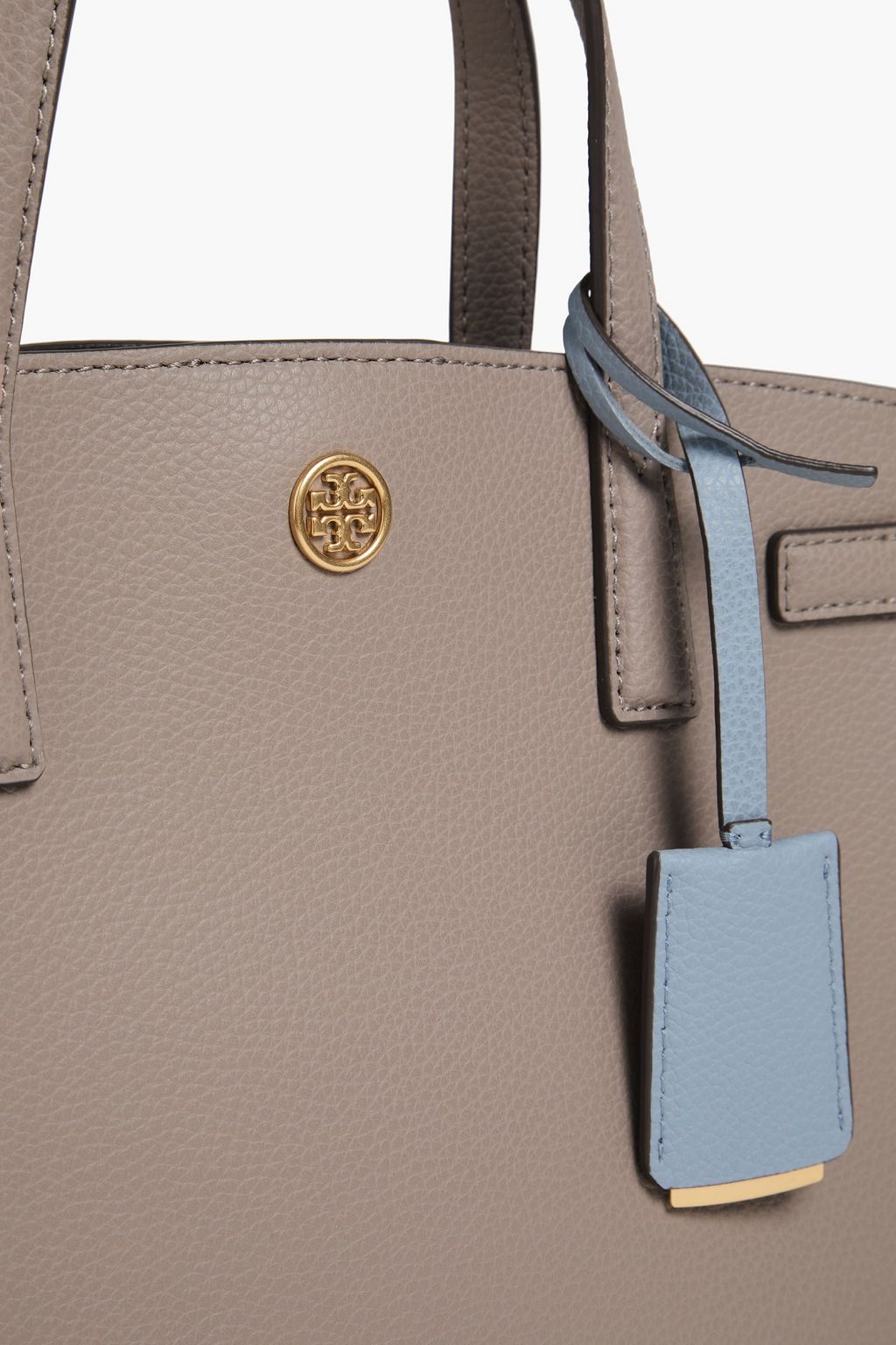 TORY BURCH Walker small pebbled-leather tote